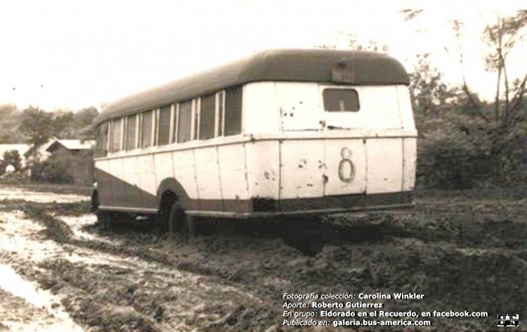 Mercedes-Benz L 312 - Tilo Diesel - ETCE
http://galeria.bus-america.com/displayimage.php?pid=38958
http://galeria.bus-america.com/displayimage.php?pid=38959

Archivo: Carolina Winkler
Aporte: Roberto Gutierrez
Extraído de: Eldorado en el Recuerdo, en facebook.com 

