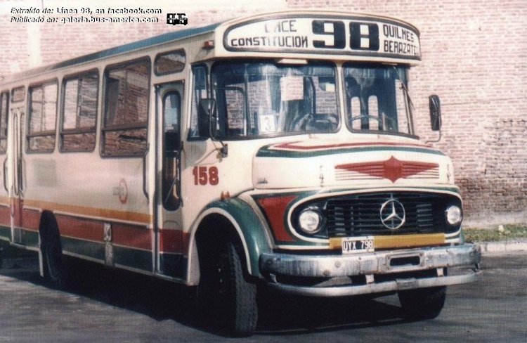 Mercedes-Benz LO 1114 - CEAP - Exp. Quilmes
C1430286 - UYX798

Fotógrafo: desconocido
Extraido y gentileza: Línea 98, en facebook (ex Línea 8, en facebook)
