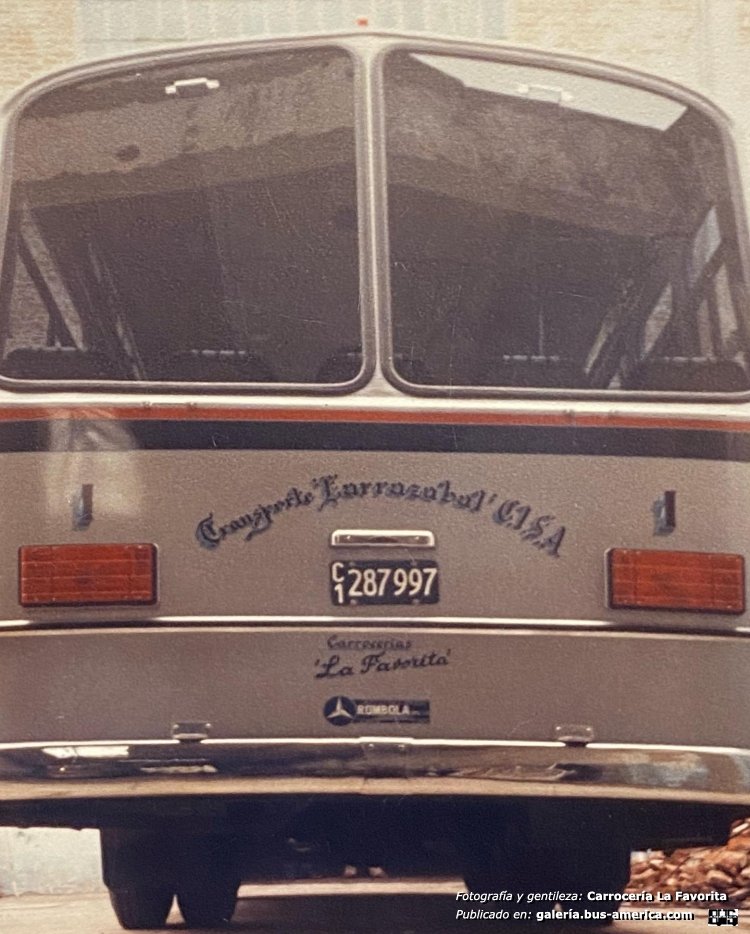 Mercedes-Benz LO 1114 - La Favorita - Larrazabal
C.1287997
[url=https://bus-america.com/galeria/displayimage.php?pid=50159]https://bus-america.com/galeria/displayimage.php?pid=50159[/url]

Línea 117 (Buenos Aires), interno 1

Fotografía y gentileza: Carrocerías La Favorita
