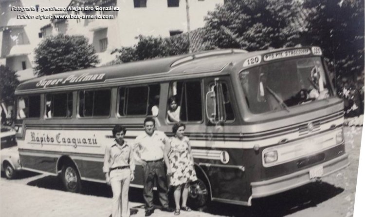 Mercedes-Benz LP 1113 - Dávalos - Rápido Caaguazú
Rápido Caaguazú, unidad 1

Fotografía y gentileza. Alejandro González
