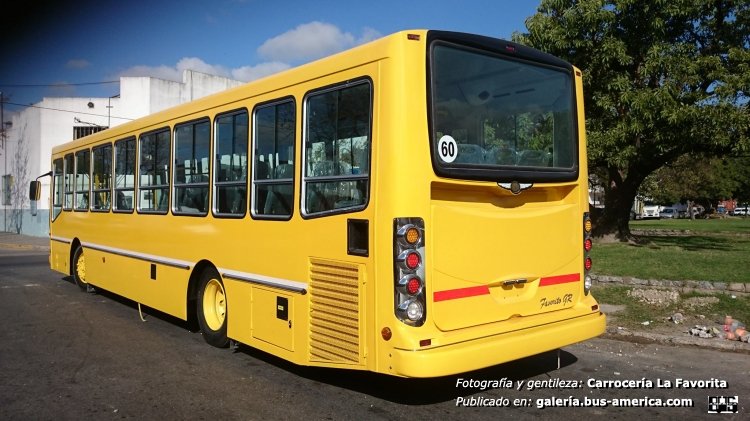 Mercedes-Benz O 500 U - La Favorita Favorito GR - Rosario Bus
http://galeria.bus-america.com/displayimage.php?pid=37582
http://galeria.bus-america.com/displayimage.php?pid=37584

Fotografía y gentileza: Carrocería La Favorita
Extraídas de facebook.com

