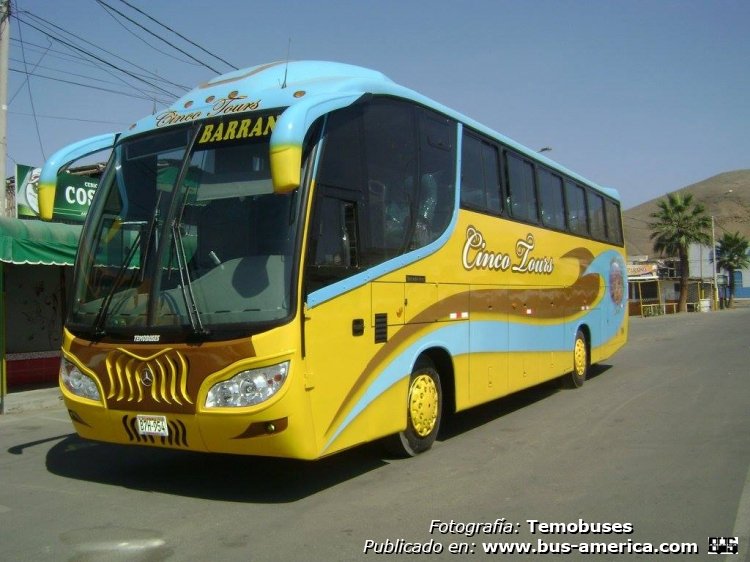 Mercedes-Benz OF - Temobuses - Cinco Tours
B7H-954
http://galeria.bus-america.com/displayimage.php?pid=37259
http://galeria.bus-america.com/displayimage.php?pid=37257

Fotografía: Tomobuses S.A.C.
