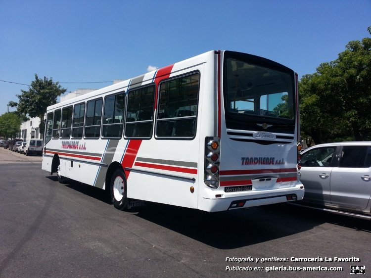 Mercedes-Benz OF 1418 - La Favorita Favorito GR - Tandilense
http://galeria.bus-america.com/displayimage.php?pid=37592
http://galeria.bus-america.com/displayimage.php?pid=37594
http://galeria.bus-america.com/displayimage.php?pid=37595

Fotografía y gentileza: Carrocería La Favorita
Extraídas de facebook.com
