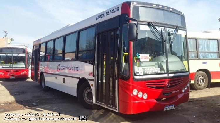 Mercedes-Benz OF 1621 - Metalpar Tronador - Cerro Pozo UTE , Yerba Buena
AB744BA

http://galeria.bus-america.com/displayimage.php?pid=44467

Fotografo: desconocido
Gentileza y colección: A.E.T.A.T.
Extraído de: A.E.T.A.T , en facebook.com

Línea 12 (San Miguel de Tucumán), interno 13
