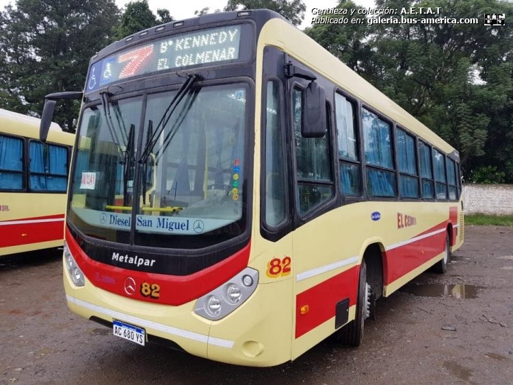 Mercedes-Benz OH 1621 L SB - Metalpar Iguazú Nueva Generación - El Ceibo
AC 680 YS
[url=https://galeria.bus-america.com/displayimage.php?pid=46079]https://galeria.bus-america.com/displayimage.php?pid=46079[/url]

Línea 7 (S.M.Tucumán), interno 82



Archivo posteado originalmente en junio de 2018
