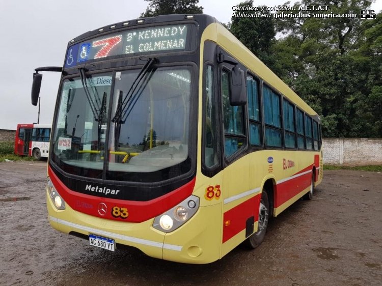 Mercedes-Benz OH 1621 L SB - Metalpar Iguazú Nueva Generación - El Ceibo
AC 680 YT
[url=https://galeria.bus-america.com/displayimage.php?pid=46080]https://galeria.bus-america.com/displayimage.php?pid=46080[/url]

Línea 7 (S.M.Tucumán), interno 83



Archivo posteado originalmente en junio de 2018
