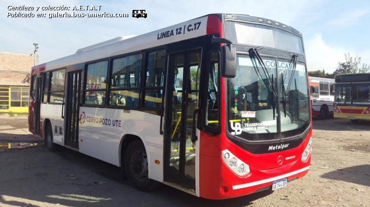Mercedes-Benz OH 1621 L SB - Metalpar Iguazú Nueva Generación PH 0108 - Cerro Pozo UTE , Yerba Buena
AB 744 BP

Línea 12 (San Miguel de Tucumán), interno 17


Fotografo: desconocido
Gentileza y colección: A.E.T.A.T.
Extraído de: A.E.T.A.T , en facebook.com
