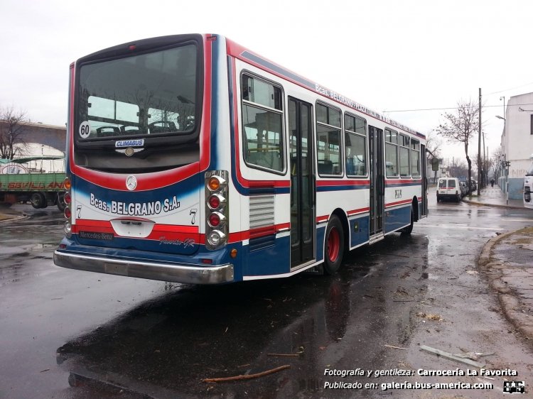 Mercedes-Benz OH 1718 L SB - La Favorita Favorito GR - M.O. Bcas. Belgrano
http://galeria.bus-america.com/displayimage.php?pid=37572
http://galeria.bus-america.com/displayimage.php?pid=37573

Fotografía y gentileza: Carrocería La Favorita
Extraídas de facebook.com
