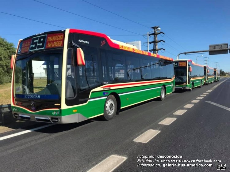 Mercedes-Benz OH 1721 L SB - Nuovobus Citta - MOCBA
Línea 59 (Buenos Aires)

Fotografía: Línea 59 MOCBA
