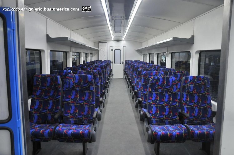 Materfer - Nuevos Ferrocarriles Argentinos
Fotógrafo: ¿?
Fotografía: Trenes Argentinos Operadora Ferroviaria (O.F.S.E)
Extraída de: https://www.facebook.com/TodosConFlorencio/
photos/pcb.914462185286693/914459041953674/
?type=1&theater

(Vista interior de la unidad)
