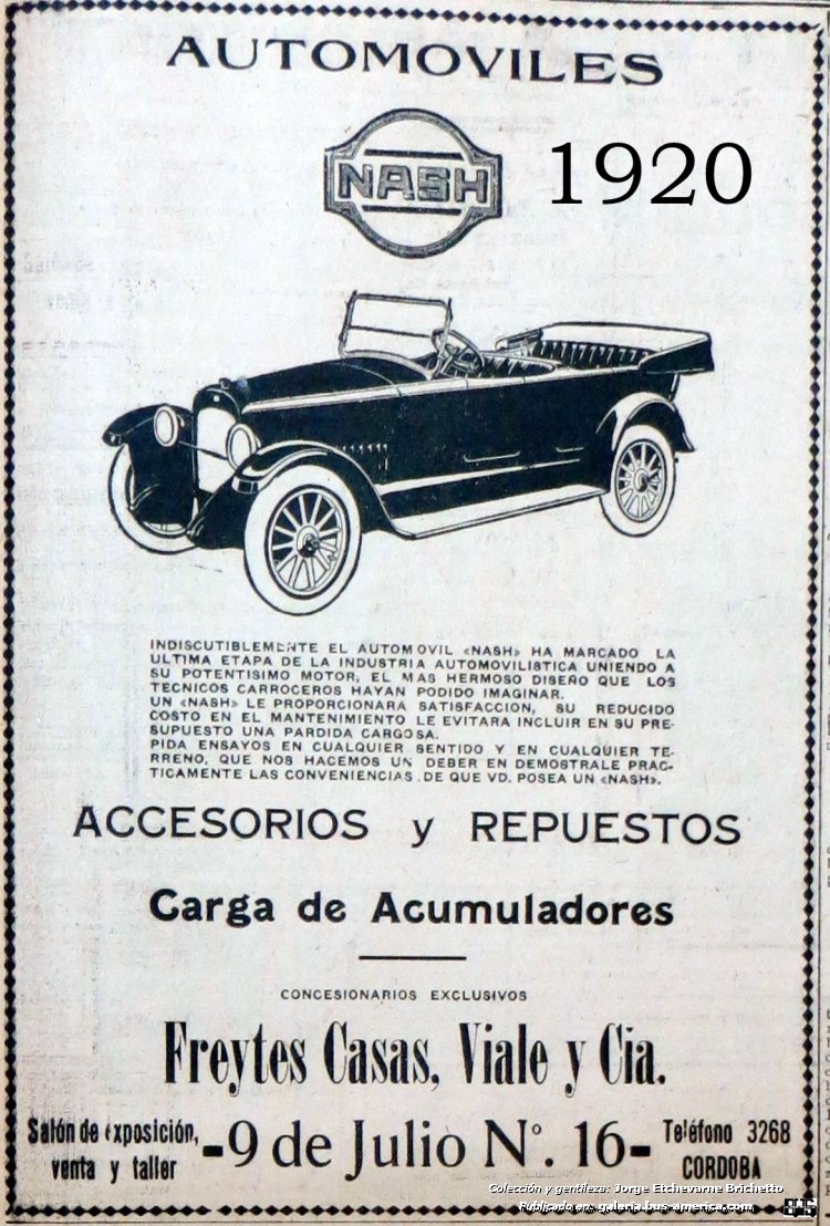 Nash (en Argentina)
Extraído de publicación
Colección y gentileza: Jorge Etchevarne
