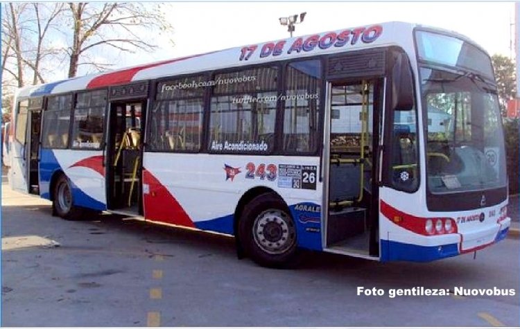 Agrale MT 15 Plus - Nuovobus - 17 De Agosto
Fotografía gentileza de Nuovobus por medio de su sitio en Facebook
Palabras clave: Tom / Nuov