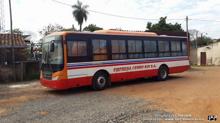 Zhong Thong Sunny (en Paraguay) - Cerro Koi
Fotografía y gentileza: C.E.TRA.P.A.M (Centro de Empresarios del Transporte de Pasajeros del Area metropolitana)
