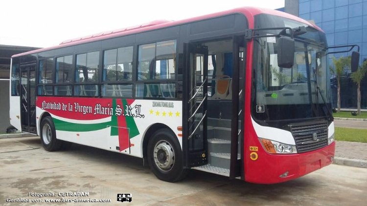 Zhong Thong Sunny (en Paraguay) - Natividad de la Virgen Maria
Fotografía y gentileza: C.E.TRA.P.A.M (Centro de Empresarios del Transporte de Pasajeros del Area metropolitana)
