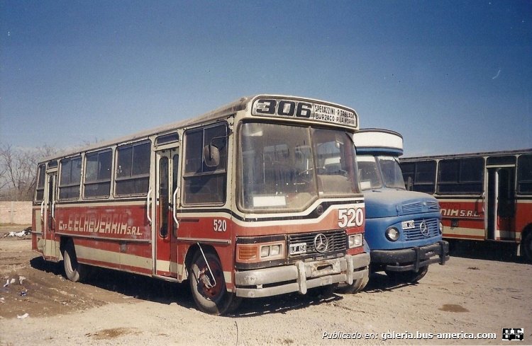 Mercedes-Benz OC 1214 - San Miguel - E.E.E.
C 1195491 - UJF 054
Línea 306 - Interno 520

Fotografía: Fernando Carnevale
Publicada a la venta en "www.mercadolibre.com"
