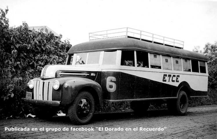 Ford (F.M.C.) - Tilo Diesel e Hijos - E.T.C.E.
096
[url=https://bus-america.com/galeria/displayimage.php?pid=47941]https://bus-america.com/galeria/displayimage.php?pid=47941[/url]

Interno 6

Fotografía extraída del grupo de facebook "El Dorado en el Recuerdo"

