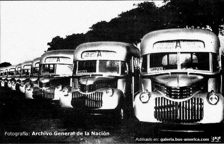 Chevrolet (G.M.C.) - Costa Rica - C.T.C.B.A.
Línea A

Fotografía: Autor desconocido
Archivo General de la Nación
