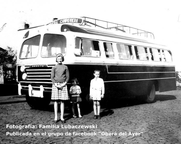 Desoto (Fevre y Basset) 
Línea Oberá-Campo Viera

Fotografía: Flia Lubaczewski
Extraída del grupo de facebook "Oberá del Ayer"
