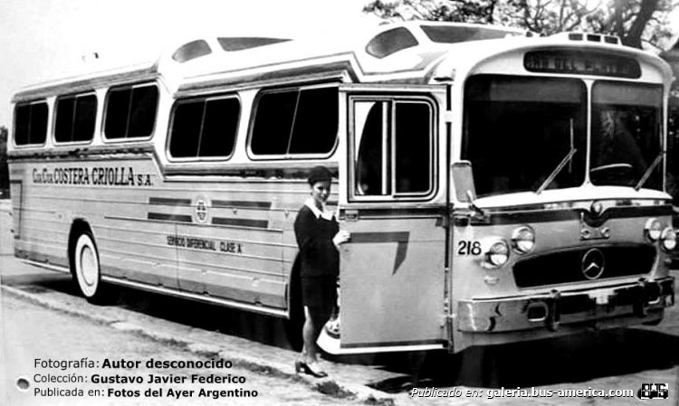 Mercedes-Benz O-317 - D.I.C. - Costera Criolla
Interno 218

Fotografía: Autor desconocido
Colección: Gustavo Javier Federico
Publicada en el grupo de Facebook "Fotos del Ayer Argentino"
