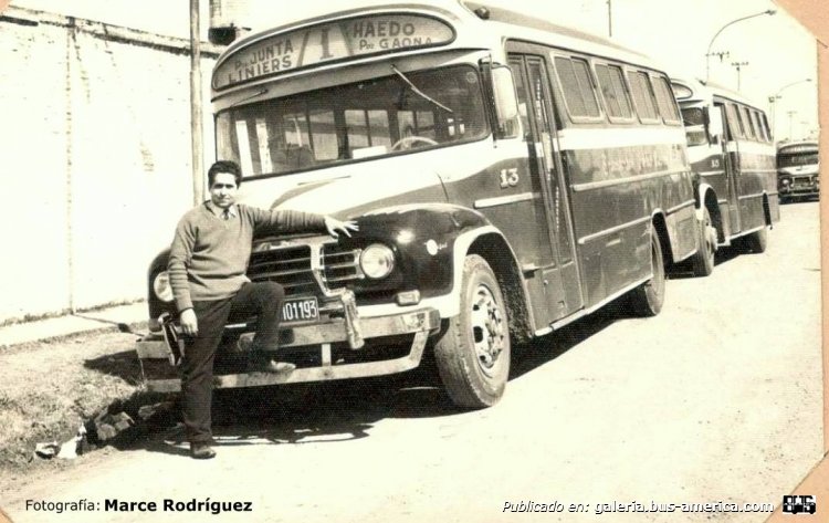 Bedford (G.M.A.) - Serra - San Cayetano
C 101193
Línea 1 - Interno 13

Fotografía: Marce Rodríguez

