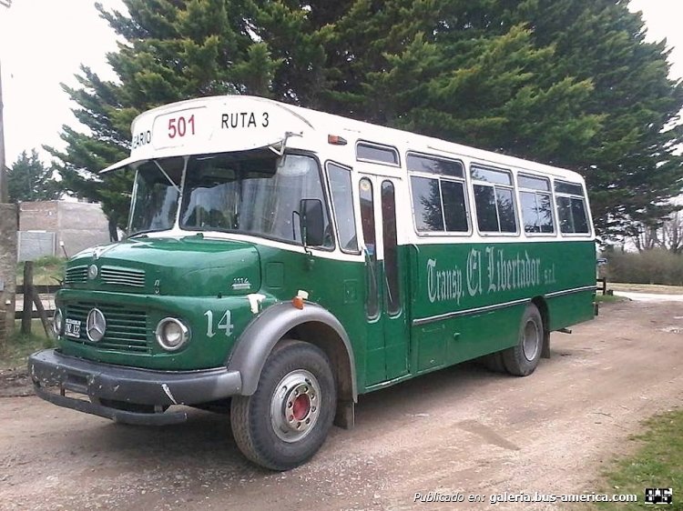 Mercedes-Benz LO 1114 - San Miguel (Prima) - El Libertador
Línea 501 - Interno 14

Imagen publicada en el Facebook de Matías Lagreca
