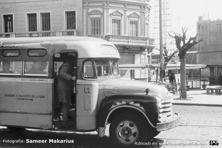 Chevrolet (G.M.C.) - Costa Rica - Línea 213
22 991
Ciudad de Buenos Aires
Línea 213 (luego 53) - Interno 58

Fotografía: Sameer Makarius
