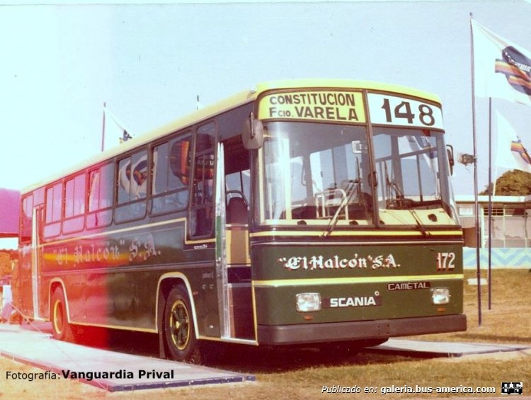 Scania BR 116 - Cametal - El Halcón
Línea 148 - Interno 172

Fotografía: Vanguardia Prival
