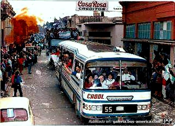 Mercedes-Benz O-140 - Andreolli y D´alessandro - Cadol
Interno 55

Fotografía: Autor desconocido
Publicada en el facebook "Dean Funes: años de ayer, tiempos de hoy"
