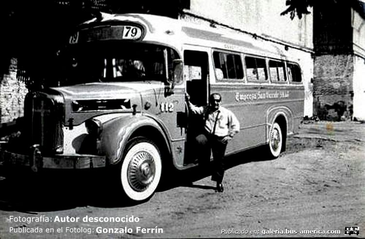 Mercedes-Benz L 312 - El Trébol - San Vicente
Línea 79 - Interno 112

Fotografía: Autor desconocido
Publicada en el Fotolog: Gonzalo Ferrín
