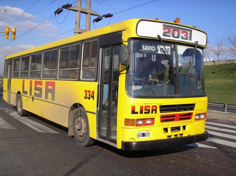 Scania - La Favorita - La Independencia
DBX 786
Línea 203 - Interno 334
Uno de los Scania ex Rosario Bus que se salvó del hachazo de cola.
Palabras clave: LISA Interno 334 Scania F94HB