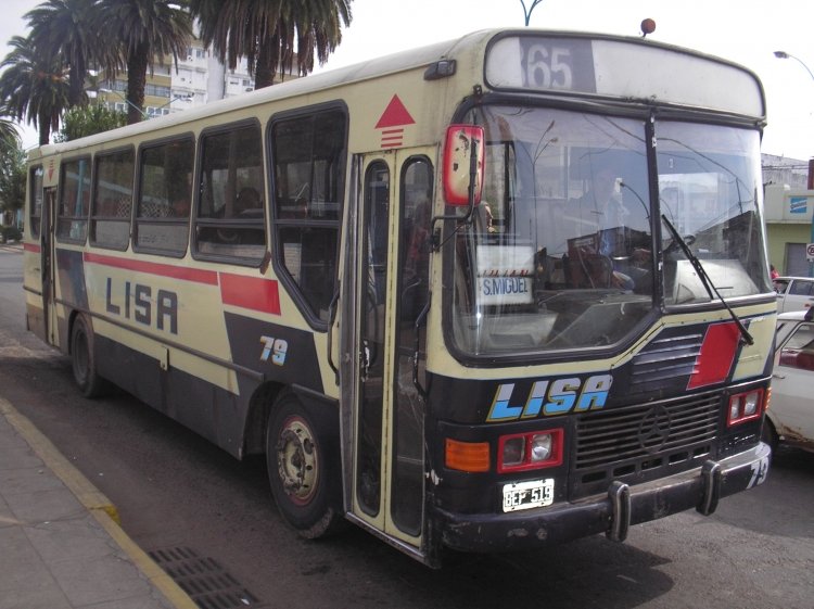 Mercedes-Benz OF 1318 - San Miguel - LISA
BEP 519
Linea 365 - Interno 79
Coche originario de la Emp Frontera Norte de Formosa.
Palabras clave: LISA San Miguel Linea 365