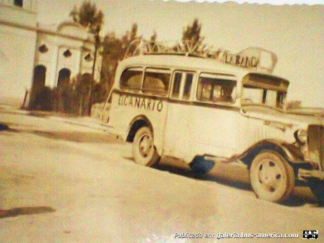 Chevrolet (G.M.C.) - Mattaruchi - El Canario
Autor desconocido
Imagen extraida del facebook ambito santiagueño
