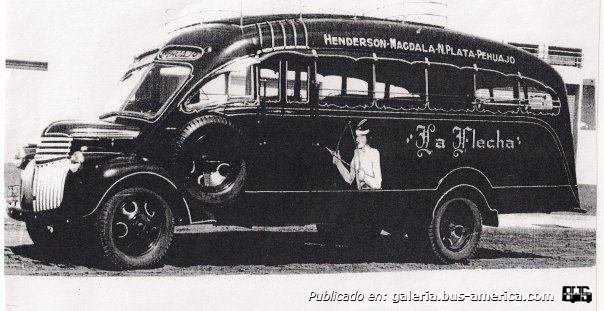 Chevrolet (G.M.C.) - Puletti - La Flecha
Fotografía: Autor desconocido 
Imagen Publicada en el facebook del Sr Jorge Ledesma
