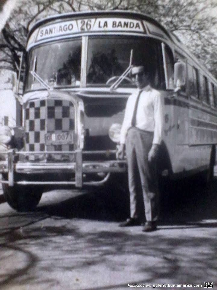 Mercedes-Benz L 312 - Andreolli y D´Alessandro - Línea 26
Autor desconocido
Imagen extraída del facebook ambito santiagueño
