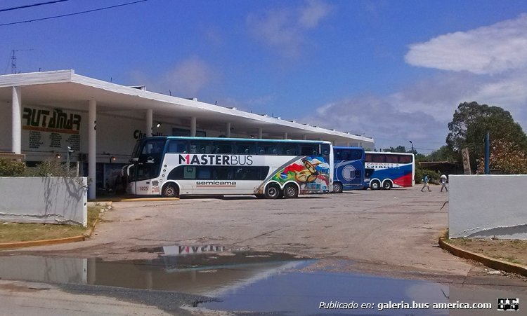 Mercedes-Benz O-500 RSD - Sudamericanas - Master Bus
Interno 1025
Terminal de ómnibus San Bernardo Enero 2015

http://galeria.bus-america.com/displayimage.php?pid=34318
