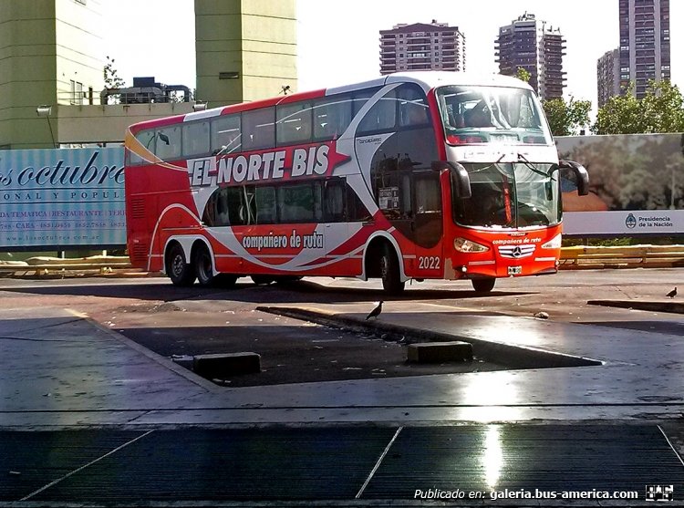 Mercedes-Benz O-500 RSD - Niccoló - El Norte Bis
Interno 2022
Terminal de ómnibus Retiro-Febrero 2015
