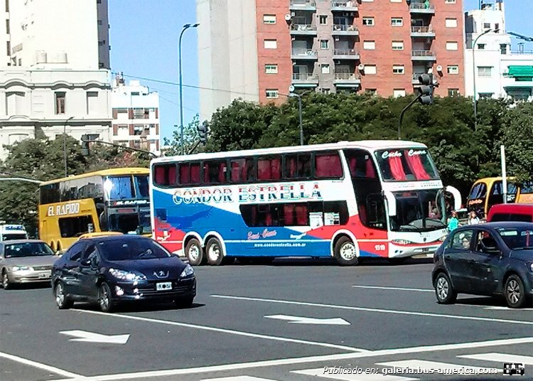 Scania - Marcopolo (en Argentina) - Cóndor-Estrella
Interno 1519
9 de Julio e Independencia, Bs. As. Marzo 2015
