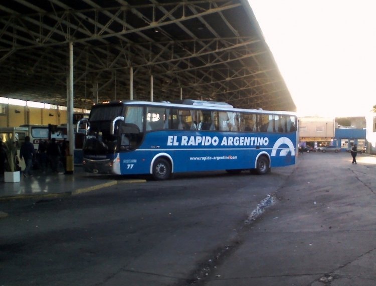 T.A.T.S.A. - Saldivia - El Rapido Argentino
Terminal La Plata  - Mayo 2011

