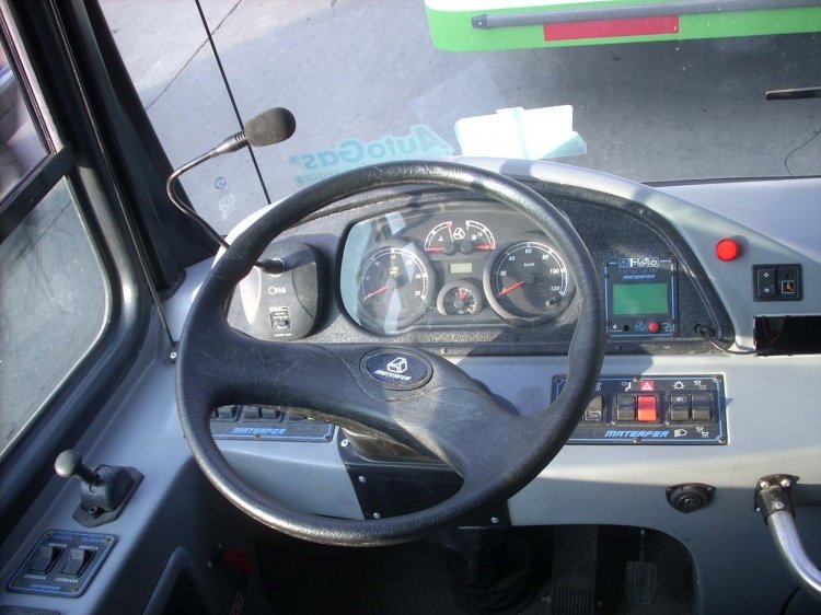 Materfer Águila (en Venezuela)
Vista del puesto de conducción
