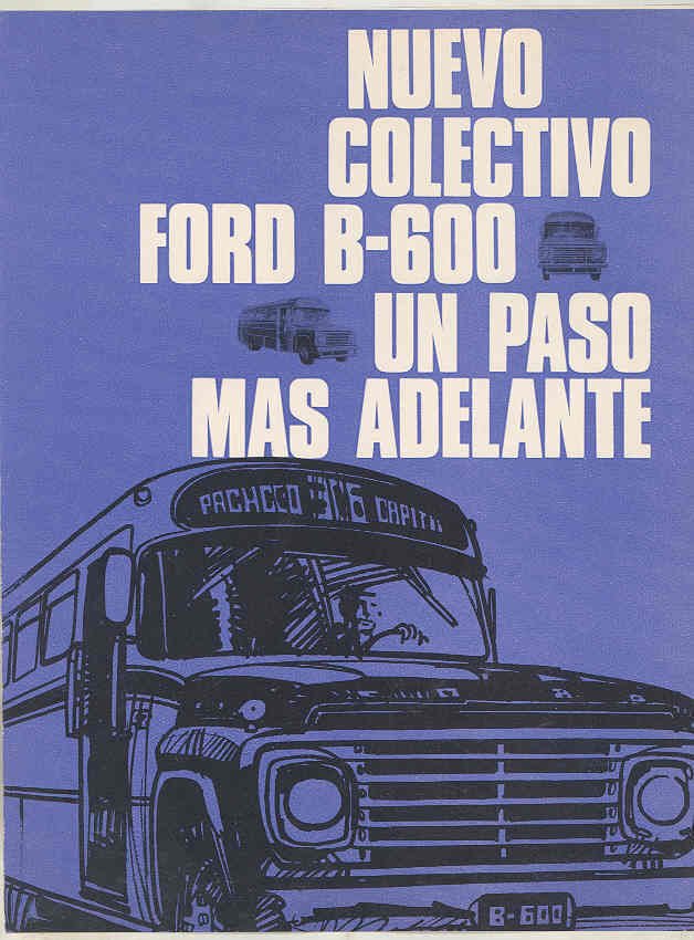 Ford B 600 - Afiche publicitario
A la venta en ebay.com
Palabras clave: ford