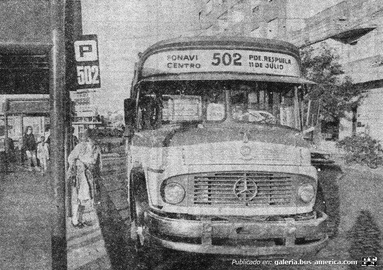 Mercedes-Benz LO 1114 - Alcorta  - La Huella
Foto de publicación desconocida, tomada de juninhistoria.blogspot.com
