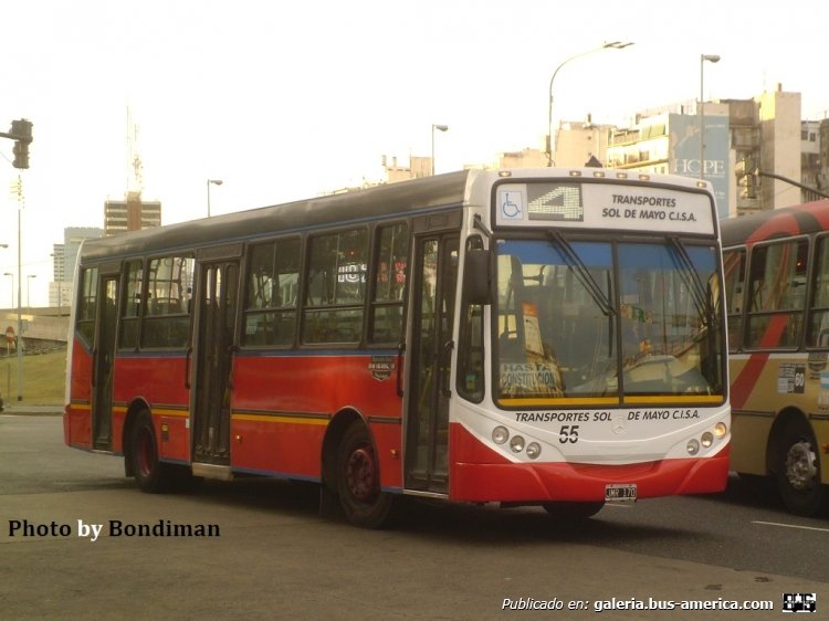 Mercedes-Benz OHL 1618 L-sb - Metalpar - Sol de Mayo
JMR 170
Línea 4 - Interno 55
Ex línea 180.

Photo by Bondiman
