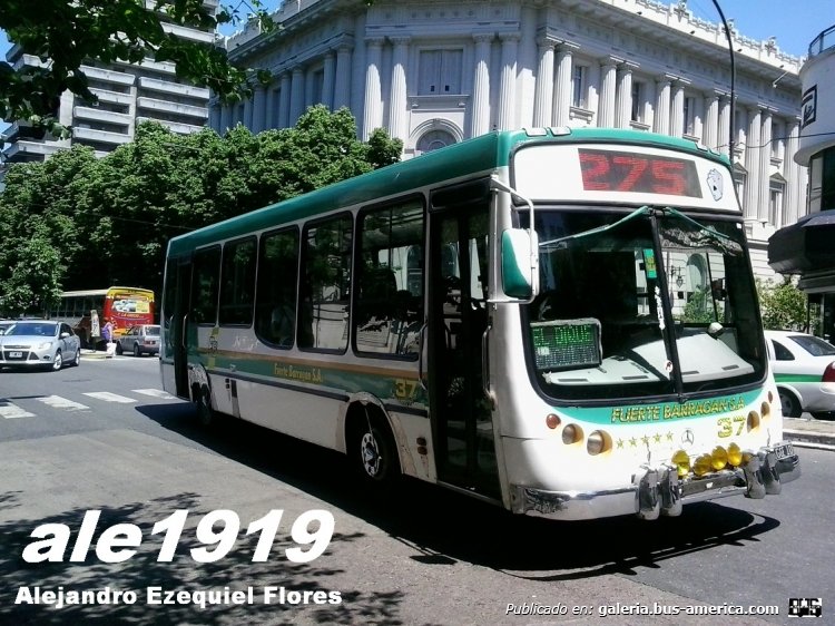 Mercedes-Benz OH 1315 L - Metalpar - Fuerte Barragán
Línea 275 - Interno 37 
Cerca del Rectorado (UNLP)
Palabras clave: linea275 fuerte_barragan tronador_1315 la_plata