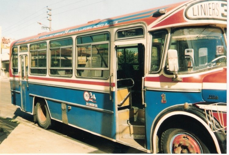 Mercedes-Benz LO 1114 - El Diseño - Juan B Justo
Línea 34 - Interno 1
