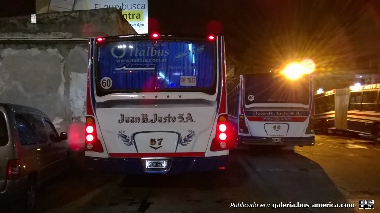 Mercedes-Benz OH 1718 L - Italbus - Juan B Justo
PON 576
Línea 34 - Interno 57

http://galeria.bus-america.com/displayimage.php?pid=40250
http://galeria.bus-america.com/displayimage.php?pid=40413
