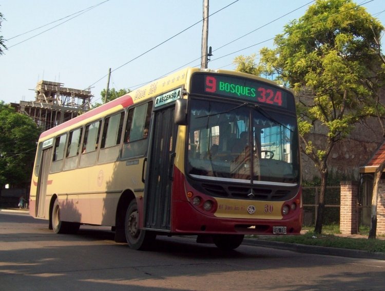 Mercedes-Benz OF 1418 - Metalpar - M.O. Primera Junta  
FUS 744
Línea 324 - Interno 30 micro 
Ex marplatense 
Palabras clave: linea 324 micro omnibus primera junta 