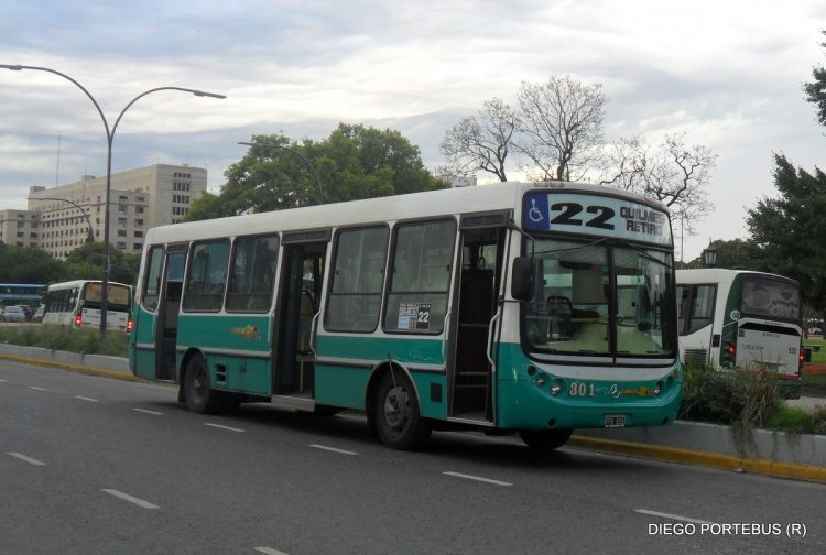 Mercedes-Benz OH 1315 L - Metalpar - Línea 22
FPU 655
Línea 22 - Interno 301
Palabras clave: METALPAR