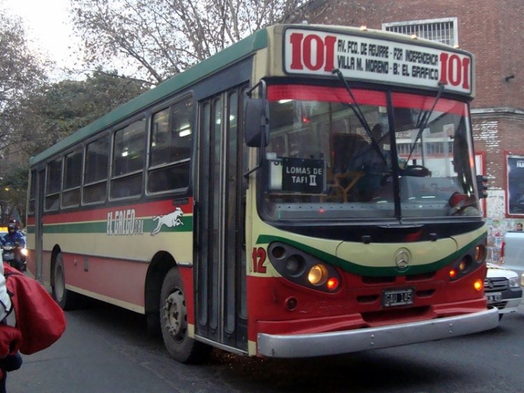 Mercedes-Benz OF 1417 - La Favorita - El Galgo
GAU 145
Línea 101 - Interno 12
