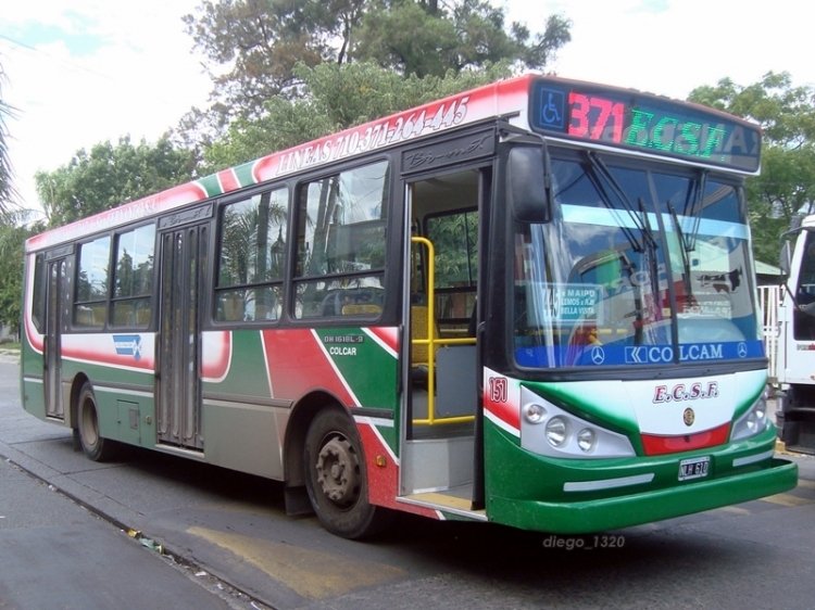 Mercedes-Benz OH 1618 L - Bi-Met - C. de San Fernando
NLH 610
Línea 371 - Interno 151
Palabras clave: Bimet