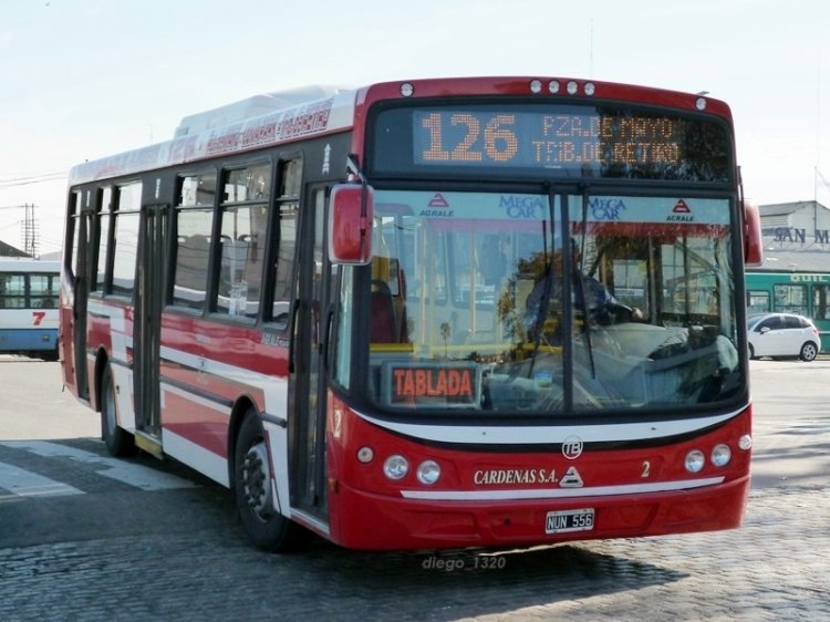 Agrale MT15 - Todo Bus - Cárdenas S.A.
NUN 556
Línea 126 - Interno 2
Palabras clave: Pompeya